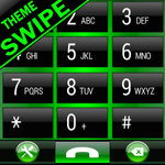THEME SWIPE DIALER AERO GREEN for PC