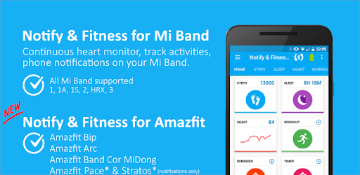 Notify & Fitness for Mi Band PC screenshot Notify & Fitness for Mi Band PC screenshot