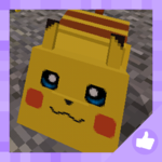 Pikachy and Raichy Addon. Map for MCPE for PC
