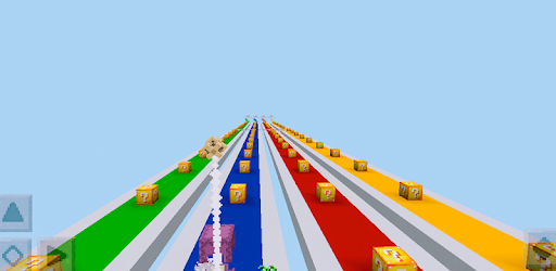 LuckyBlocks Race. MCPE Map PC screenshot