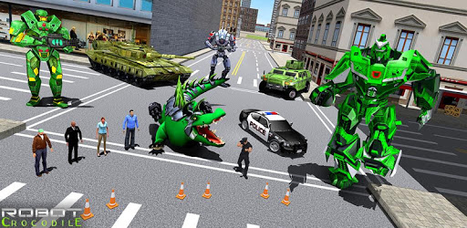 Real Robot Crocodile - Robot Transformation Game PC screenshot