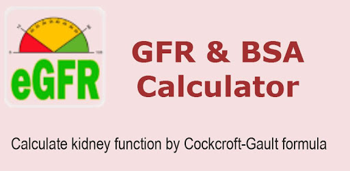 GFR & BSA Calculator PC screenshot GFR & BSA Calculator PC screenshot