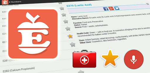 E Numbers halal & haram (Free) PC screenshot