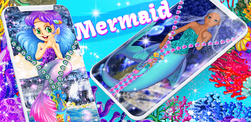 Mermaid lock screen PC screenshot