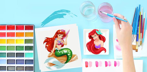Mermaid Coloring Book & Drawing Book PC screenshot