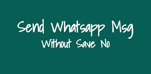 Send Message - No save contact PC screenshot