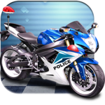 3D Police Motorcycle Race 2016 icon