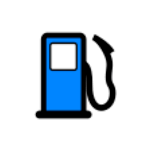 Simple fuel calculator icon