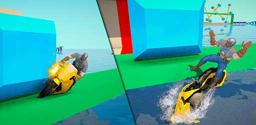 Superheroes bike evolution racing PC screenshot