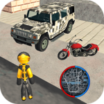 Stickman Rope Hero Vice Miami Crime Simulator icon