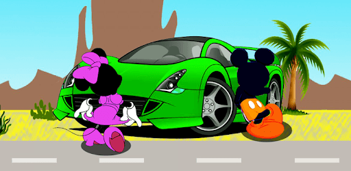 Race Minnie RoadSter Mickey PC screenshot