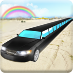 Luxury Limo Taxi Driver City : Limousine Driving icon