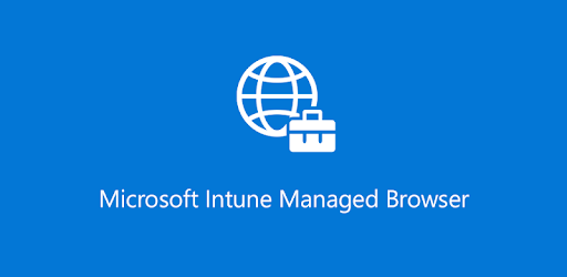 Intune Managed Browser PC screenshot