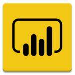 Microsoft Power BI–Business data analytics icon