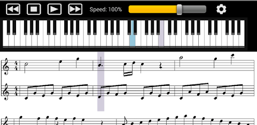 Midi Sheet Music PC screenshot