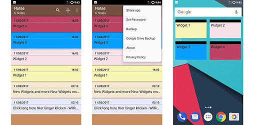 Notes app free Android PC screenshot Notes app free Android PC screenshot