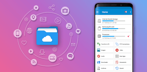 File Manager - Easy file explorer & file transfer PC screenshot