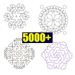 5000+ Dotted Rangoli Designs Collection HD icon