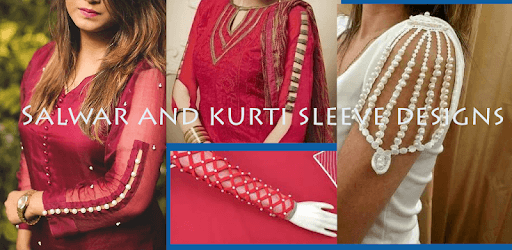 Salwar and Kurti Sleeve design collection HD PC screenshot