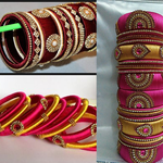Silk Thread Bangles Collection 2018 for PC