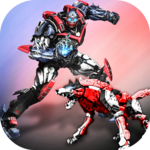 US Police Real Robot Wolf Transforming Robot Games for PC