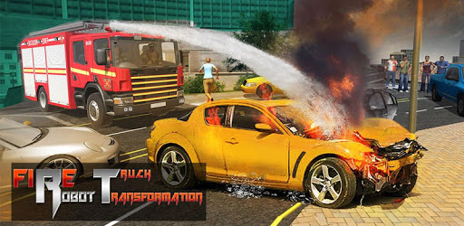 Robot Firefighter Rescue Fire Truck Simulator 2018 PC screenshot