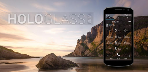 HoloGlass Theme [Beta] PC screenshot