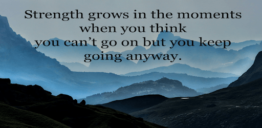 Courage & Strength Quotes PC screenshot