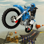 Rooftop Bike Rider Stunt Game for PC