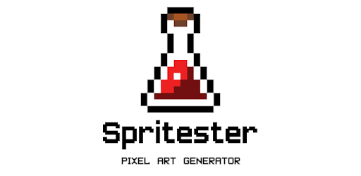 Spritester Pixel Art Generator: 8 bit Pixelator PC screenshot