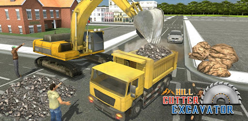 Up Hill Crane Cutter Excavator PC screenshot