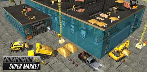 Supermarket Construction Games:Crane operator PC screenshot