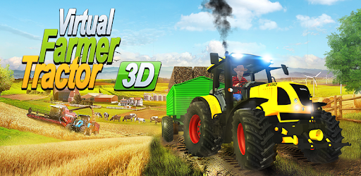 Virtual Farmer Tractor: Modern Farm Animals Game PC screenshot