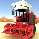 Blocky Farm Racing & Simulator icon
