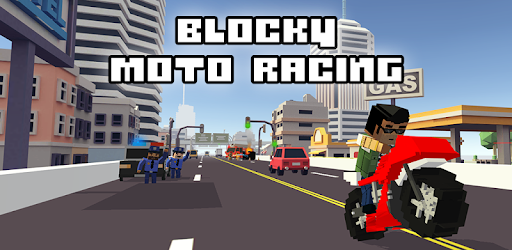 Blocky Moto Racing 🏁 PC screenshot
