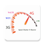 4G&VoLTE Speed check & booster icon
