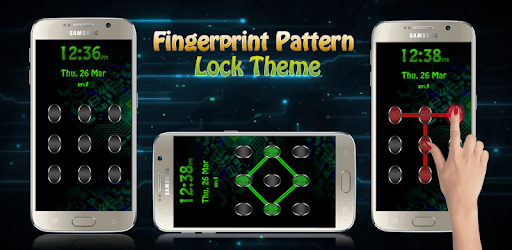 Pattern Lock Fingerprint Theme PC screenshot Pattern Lock Fingerprint Theme PC screenshot
