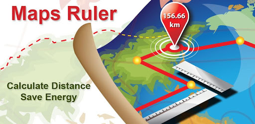 Maps Distance Ruler Lite PC screenshot