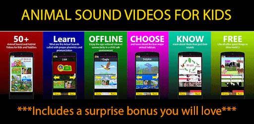 ANIMAL SOUNDS FOR KIDS VIDEOS PC screenshot