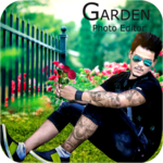 Garden Photo Frame for PC Garden Photo Frame for PC
