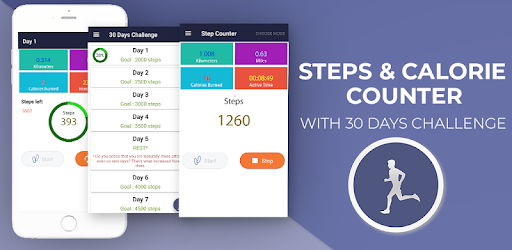 Steps Counter - Pedometer & Calorie Counter Free PC screenshot
