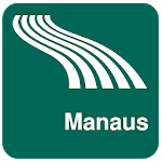 Manaus Map offline icon