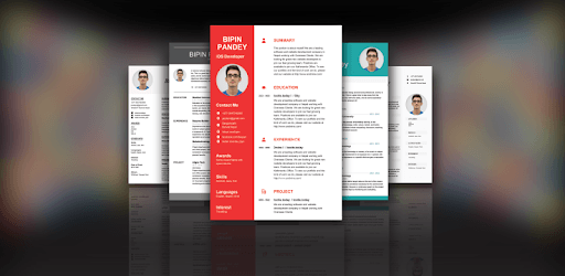 CV Maker Resume Builder PDF Template Format Editor PC screenshot