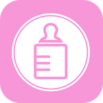 Milk Time - Timer manages nursing, formula icon
