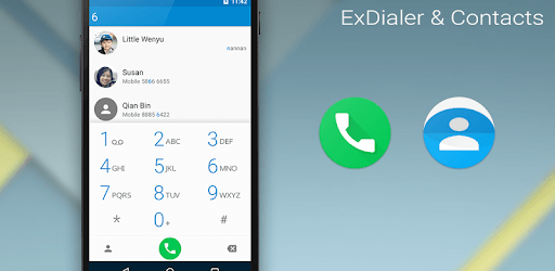 ExDialer - Dialer & Contacts PC screenshot