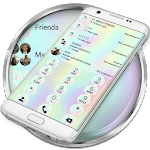 Dialer Holographic Gray Theme for PC Dialer Holographic Gray Theme for PC