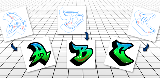 How to Draw Graffiti Letters PC screenshot