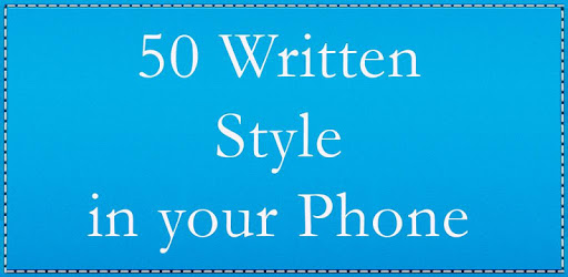 50 Written Fonts Style PC screenshot 50 Written Fonts Style PC screenshot