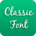 Classic Font for OPPO - Handwritten Style Font icon