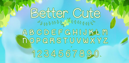 Better Cute Font for FlipFont,Cool Fonts Text Free PC screenshot